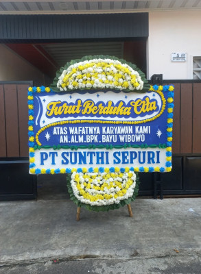 Papan Bunga Duka di Hukurila